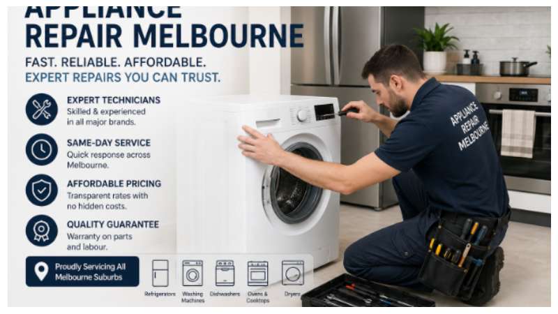 Appliance repair services in Melbourne