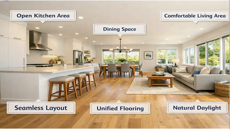How to Transform a Closed Floor Plan into an Open and Functional Home